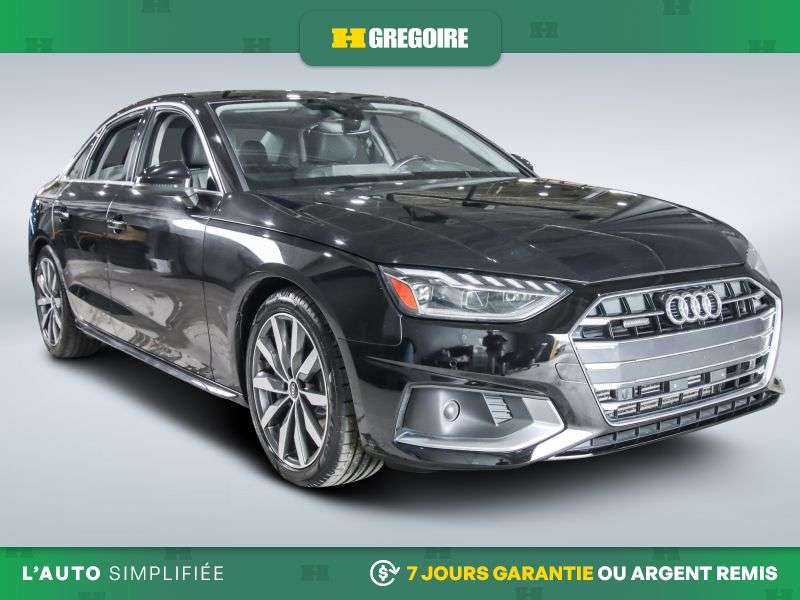 2024 Audi A4 Komfort AWD AUTO A/C MAGS CUIR TOIT CAM RECUL BLUE