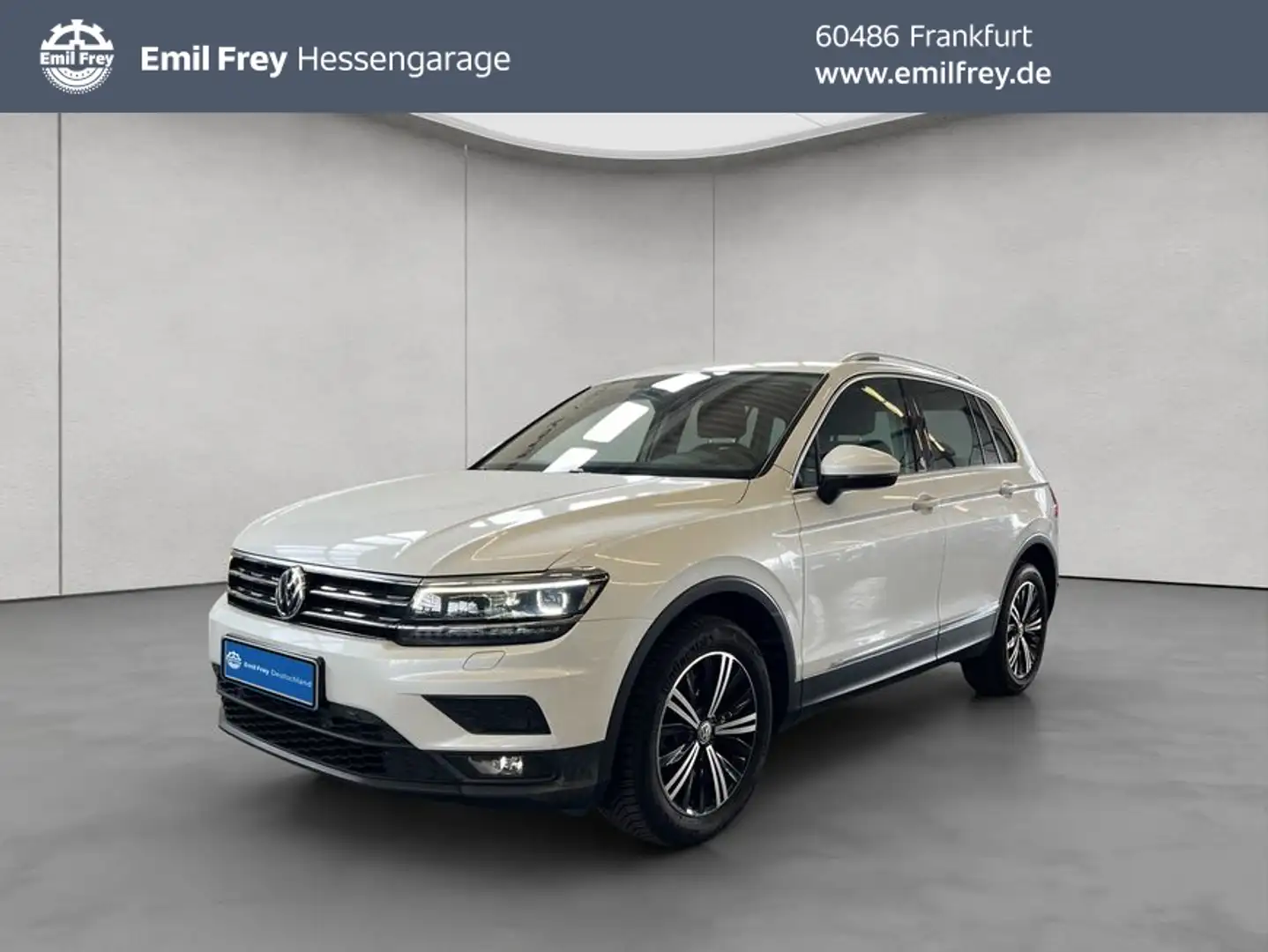 Volkswagen Tiguan 2.0 TSI 4Motion Sound DSG DCC-Fahrwerk Weiß - 1