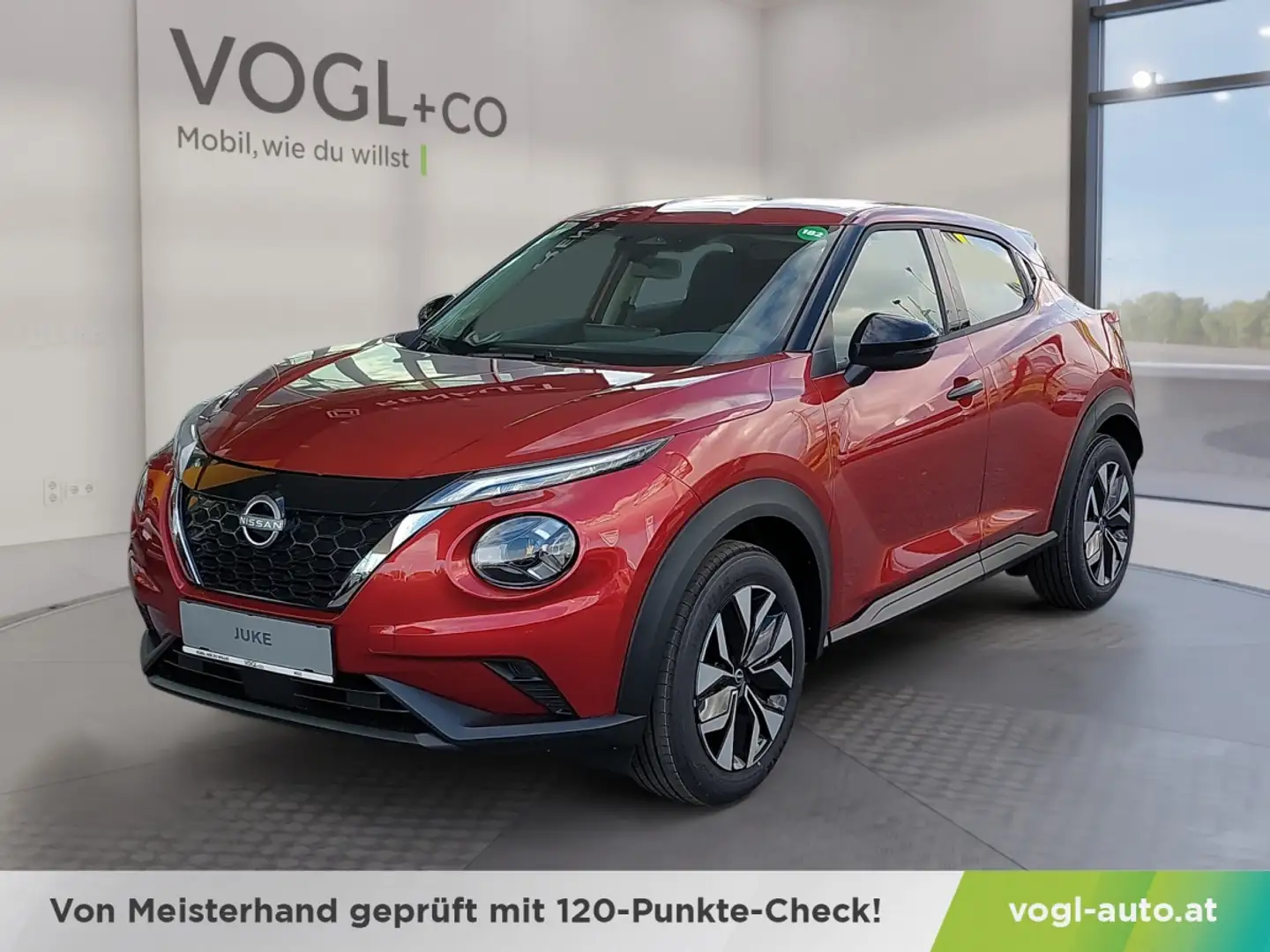 Nissan Juke Juke Acenta+ 1,6 Hybrid 143PS 4AMT Rot - 1