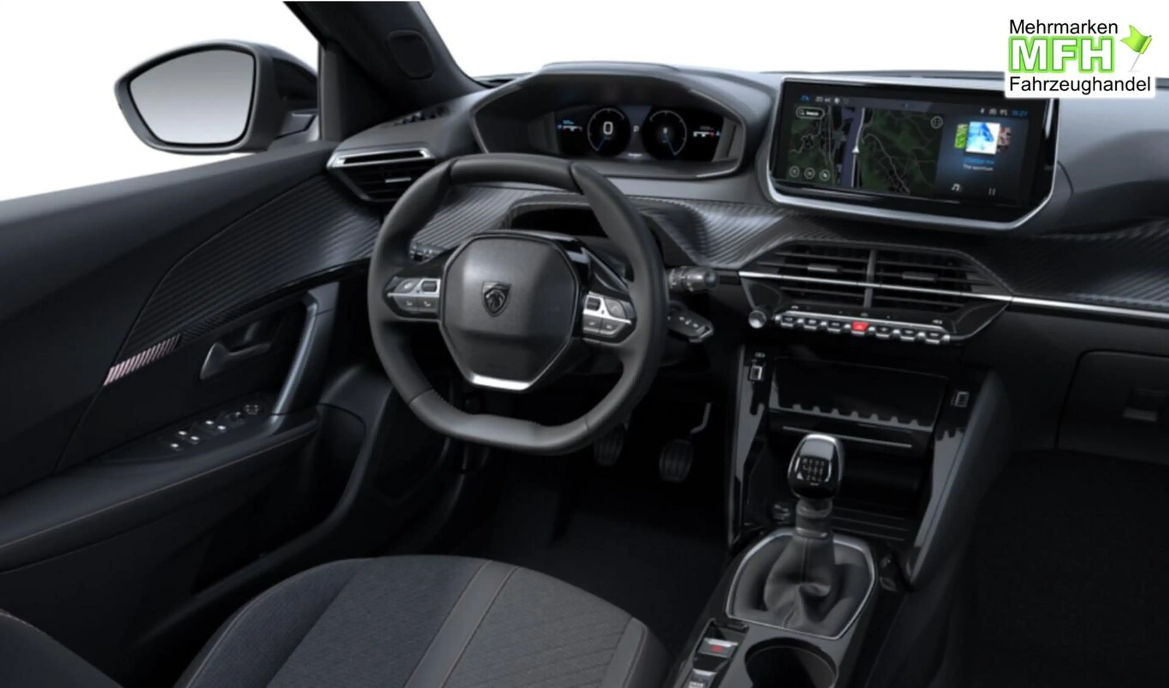 Peugeot 2008 Allure Nav Keyl CarPlay LED 2xPDC BT Temp 74 kW... — photo 3