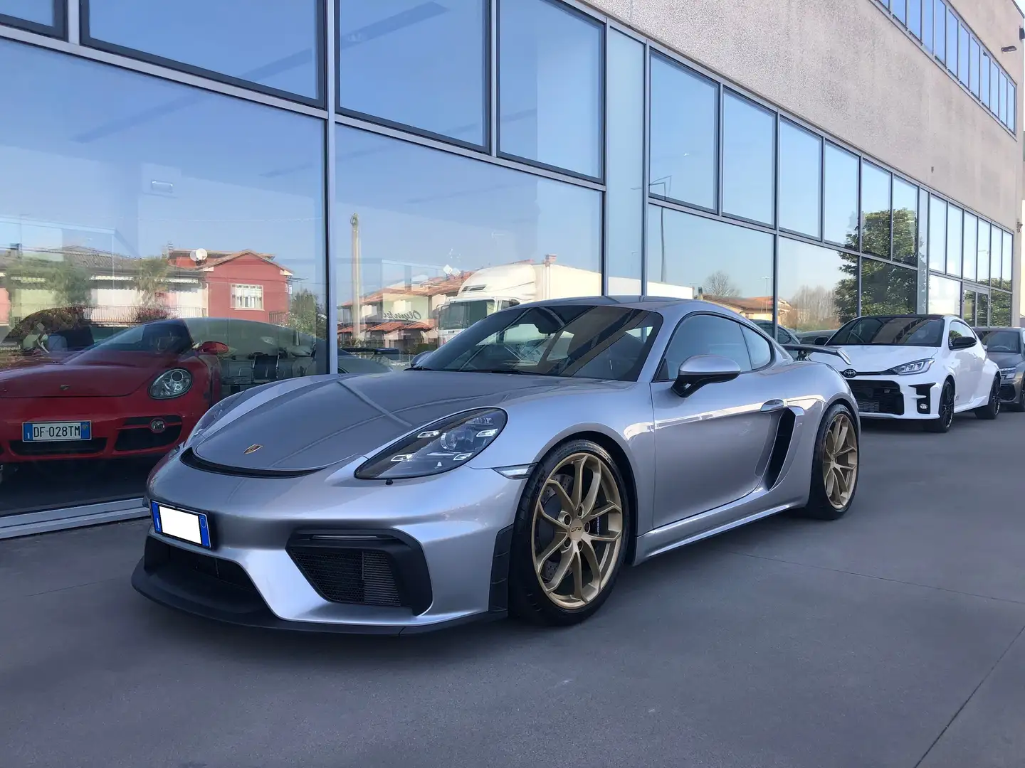 Porsche Cayman GT4 4.0 420CV cambio manuale sedili a guscio Grigio - 1