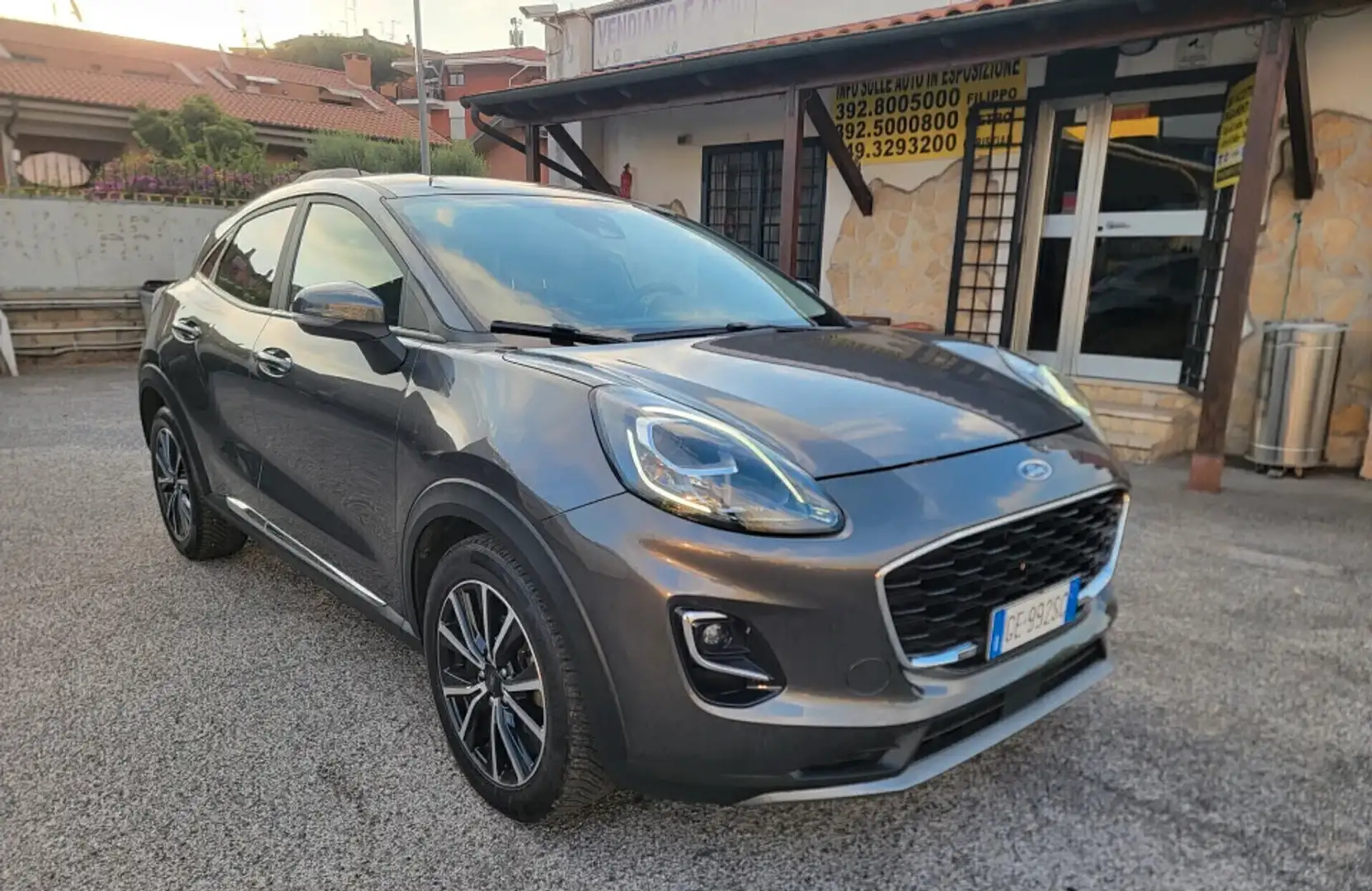 Ford Puma Puma 1.0 hybrid Titanium garanzia Grigio - 1