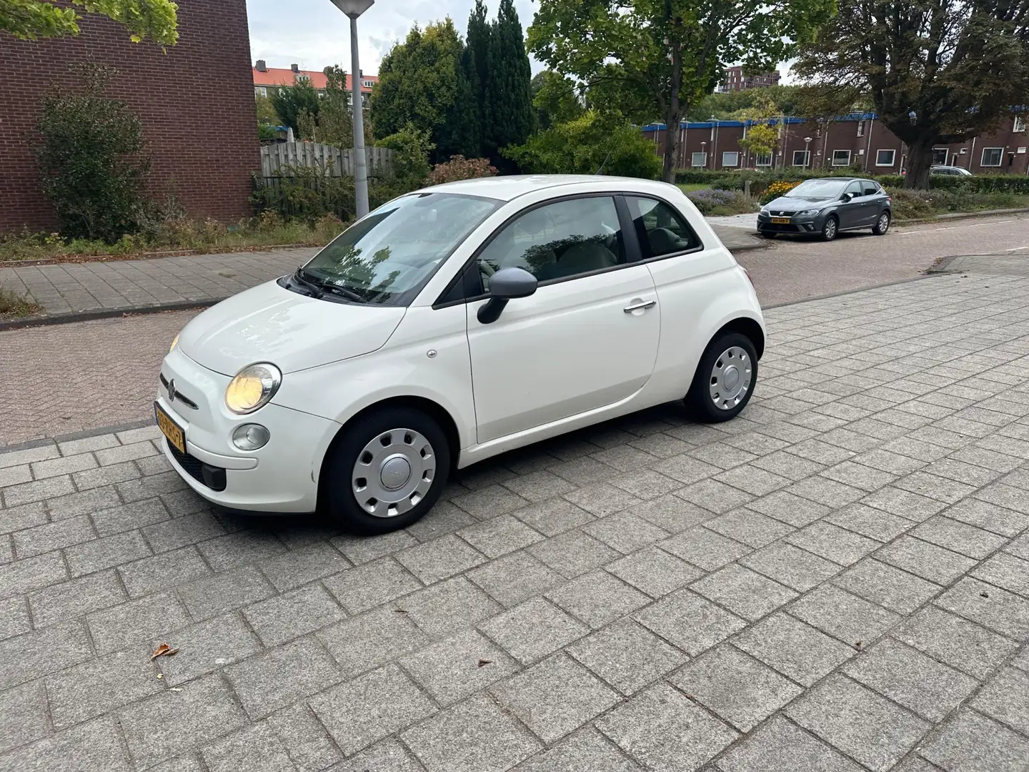 Fiat 500 1.2 Pop Automaat Gelato White NW APK Wit - 1