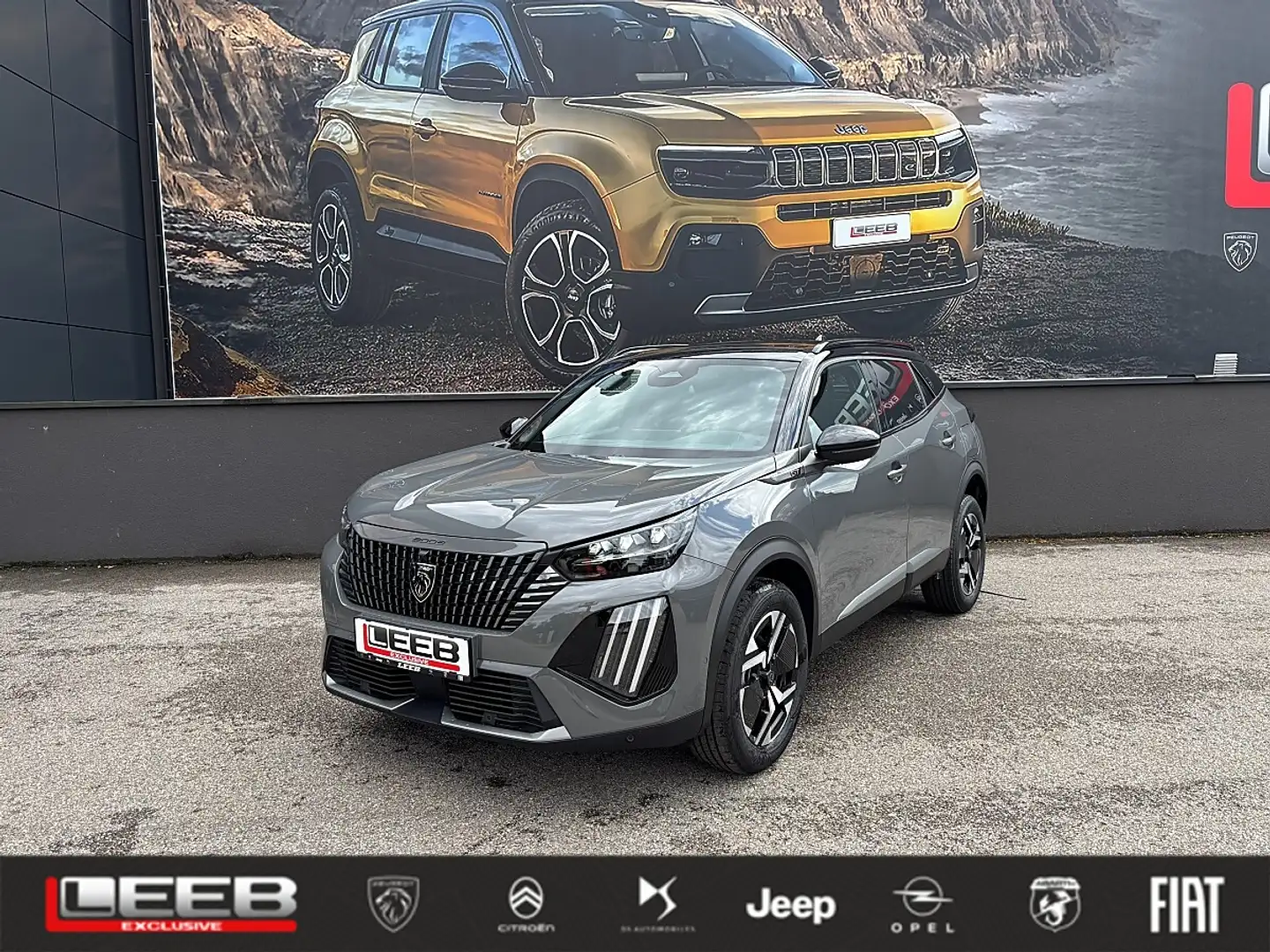 Peugeot 2008 Hybrid 145 e-DCS6 GT inkl. Alcantara-Sitze, Vis... Grau - 1