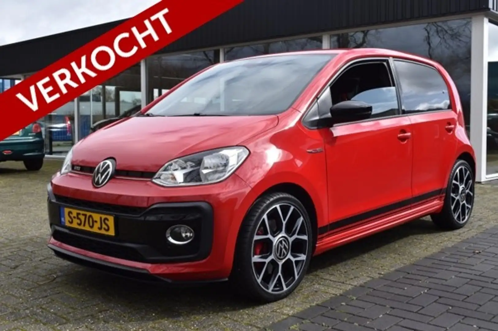 Volkswagen up! 1.0 TSI GTI PDC CLIMA CRUISE CAMERA Rot - 1