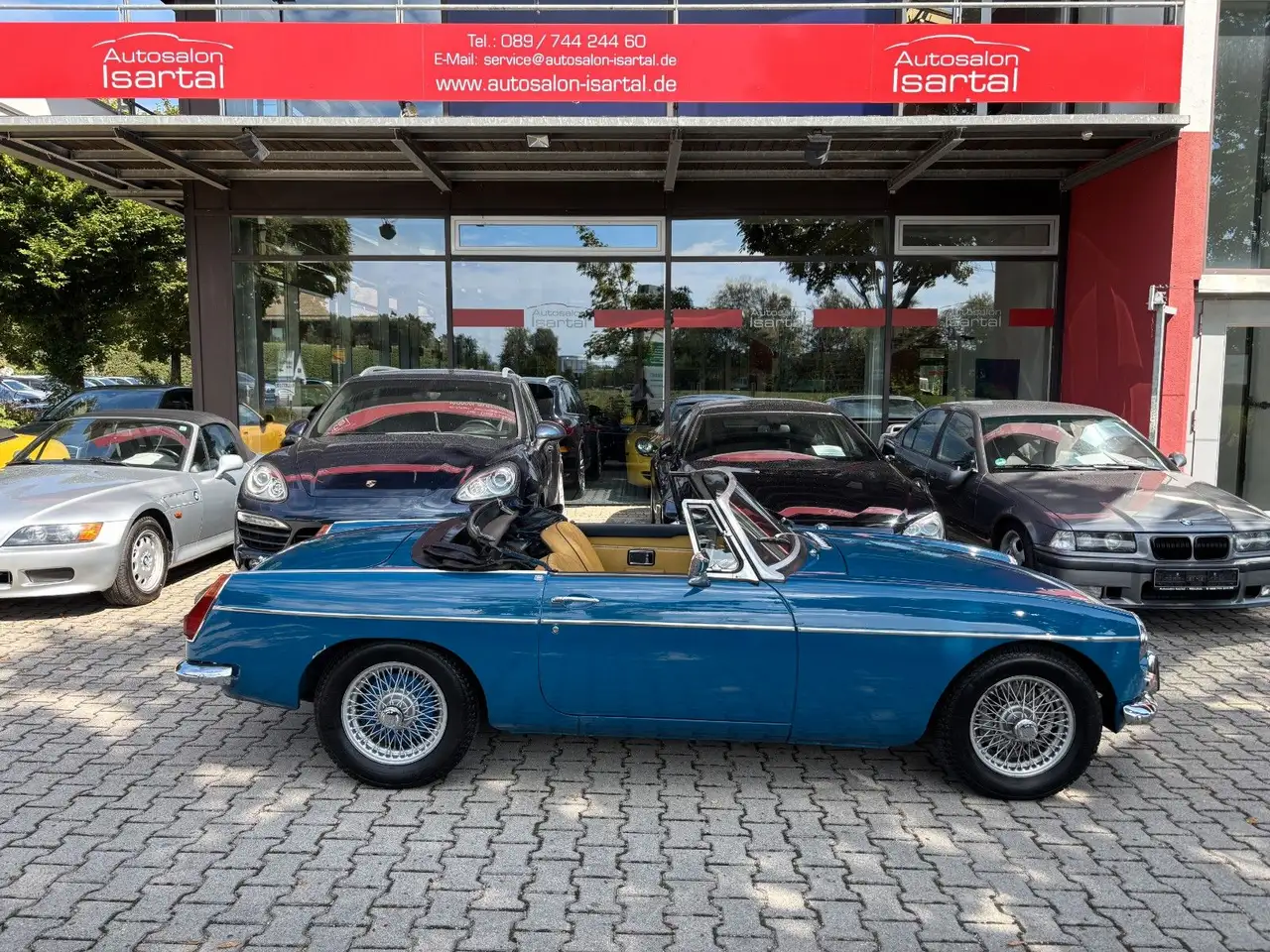 MG MGB Roadster - Tolle Farbkombi! RHD, foto 5