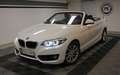 BMW 218 i Cabrio Aut. LED SHZ KLIMA NAVI BT 2.HAND Blanco - thumbnail 1