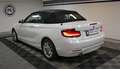 BMW 218 i Cabrio Aut. LED SHZ KLIMA NAVI BT 2.HAND Blanco - thumbnail 7