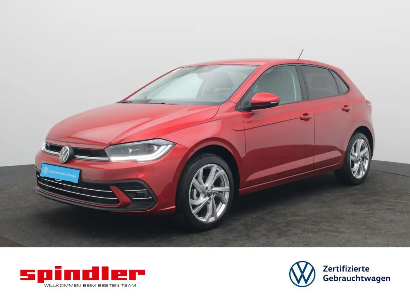 Volkswagen Polo Style 1.0 TSI DSG / RFK, Matrix, SZH, Navi Rot - 1