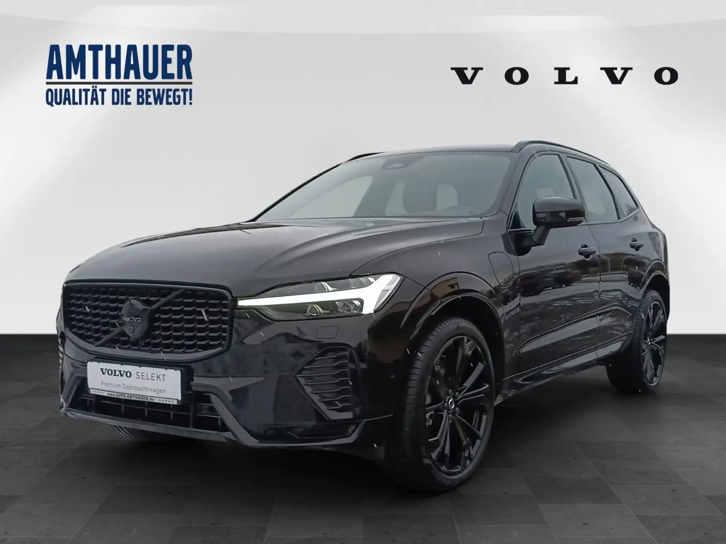 Volvo XC60 T6 AWD Ultra Black Edit.  360°/Pano/Head-up Schwarz - 1