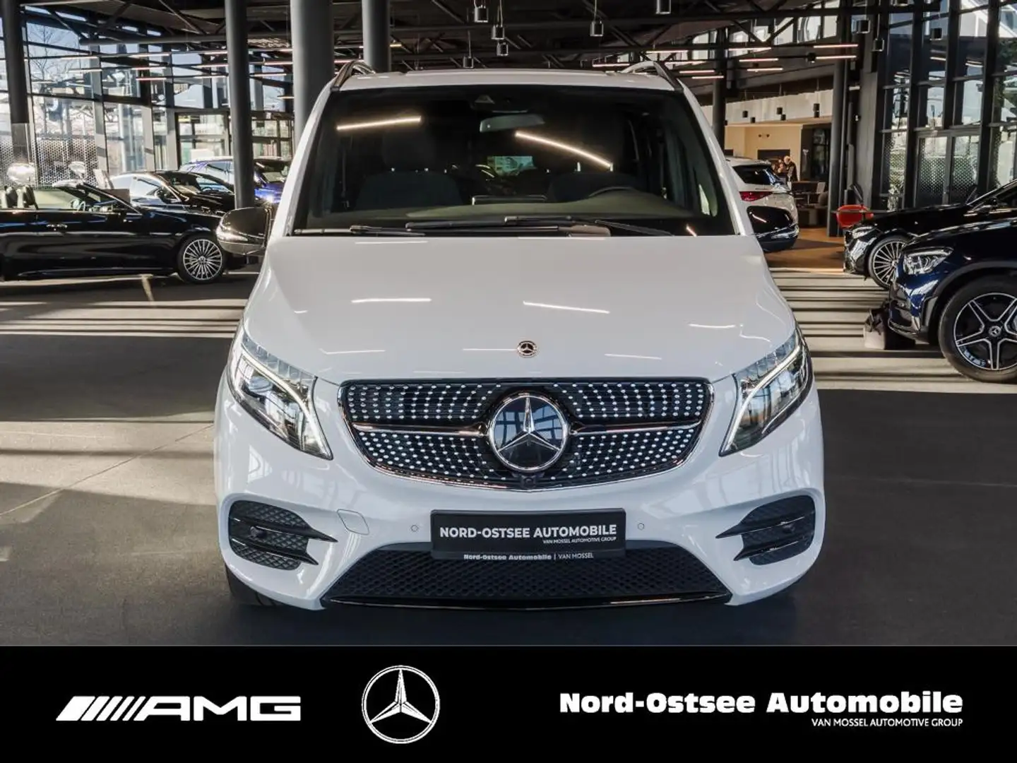 Mercedes-Benz V 220 EDITION AMG LED KAMERA TEMPOMAT Blanc - 2