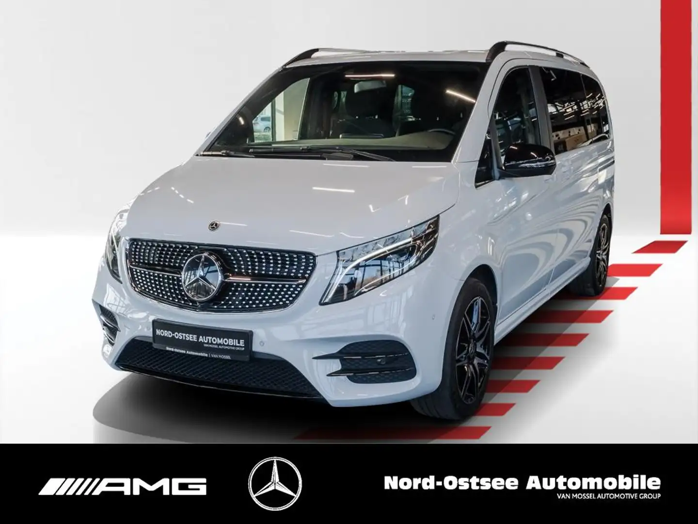 Mercedes-Benz V 220 EDITION AMG LED KAMERA TEMPOMAT Blanc - 1