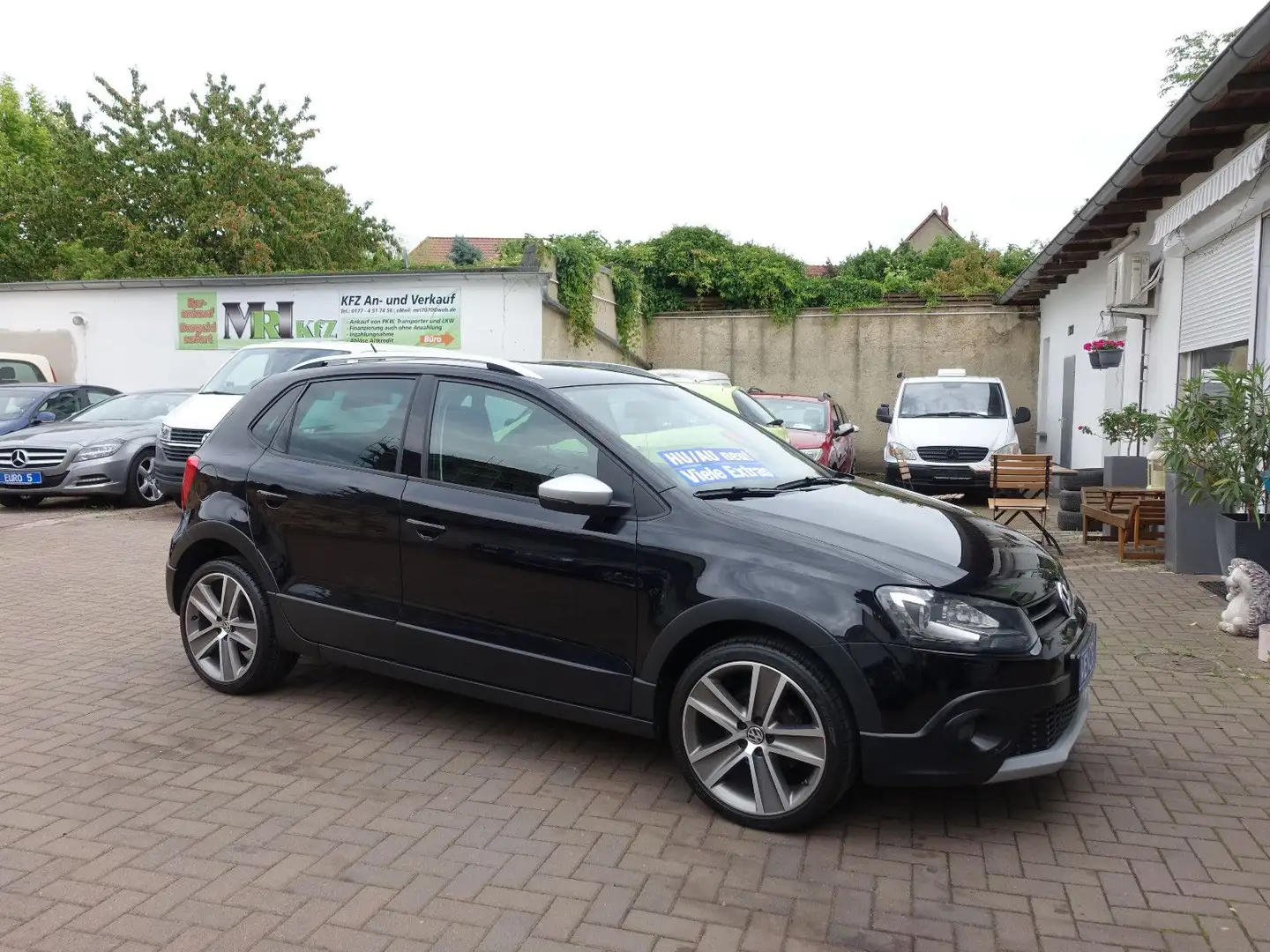 Volkswagen Polo V CrossPolo, 1,2 TSI, EU5, TÜV/Service neu Schwarz - 1
