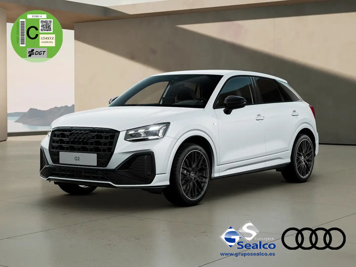 Audi Q2 35 TFSI Black line edition S tronic 110kW Blanco - 1