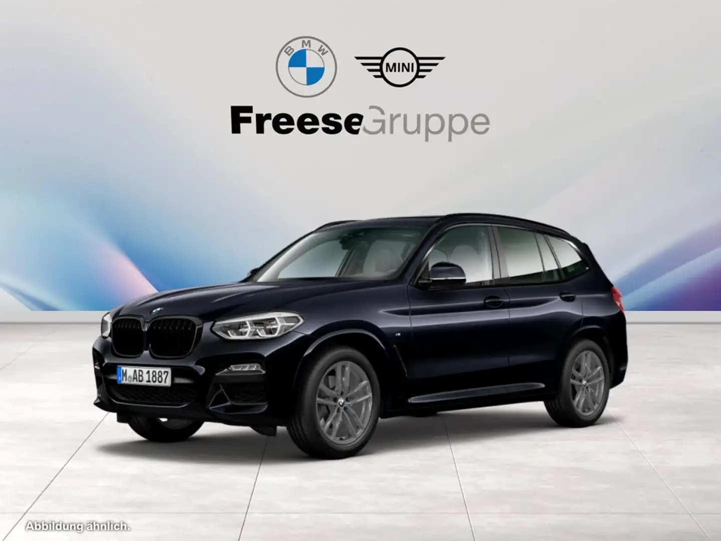 BMW X3 xDrive20i AHK PANO RFK HIFI LORDOSE XDRIVE BT Schwarz - 1