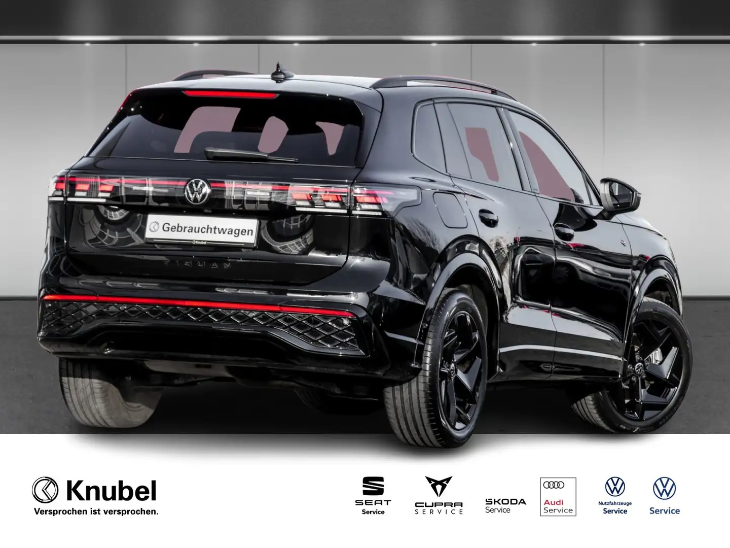 Volkswagen Tiguan R-Line 2.0 TDI DSG 4M AHK HarmanKardon Navi ACC... Schwarz - 2