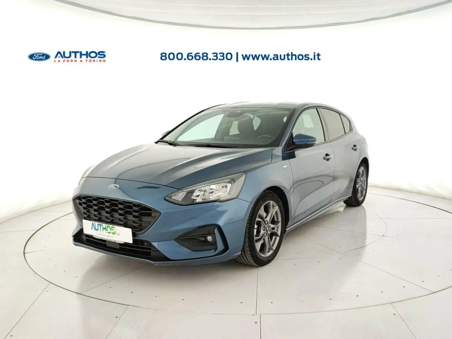 Ford Focus 1.0 ecoboost hybrid Business 125cv Blu/Azzurro - 1
