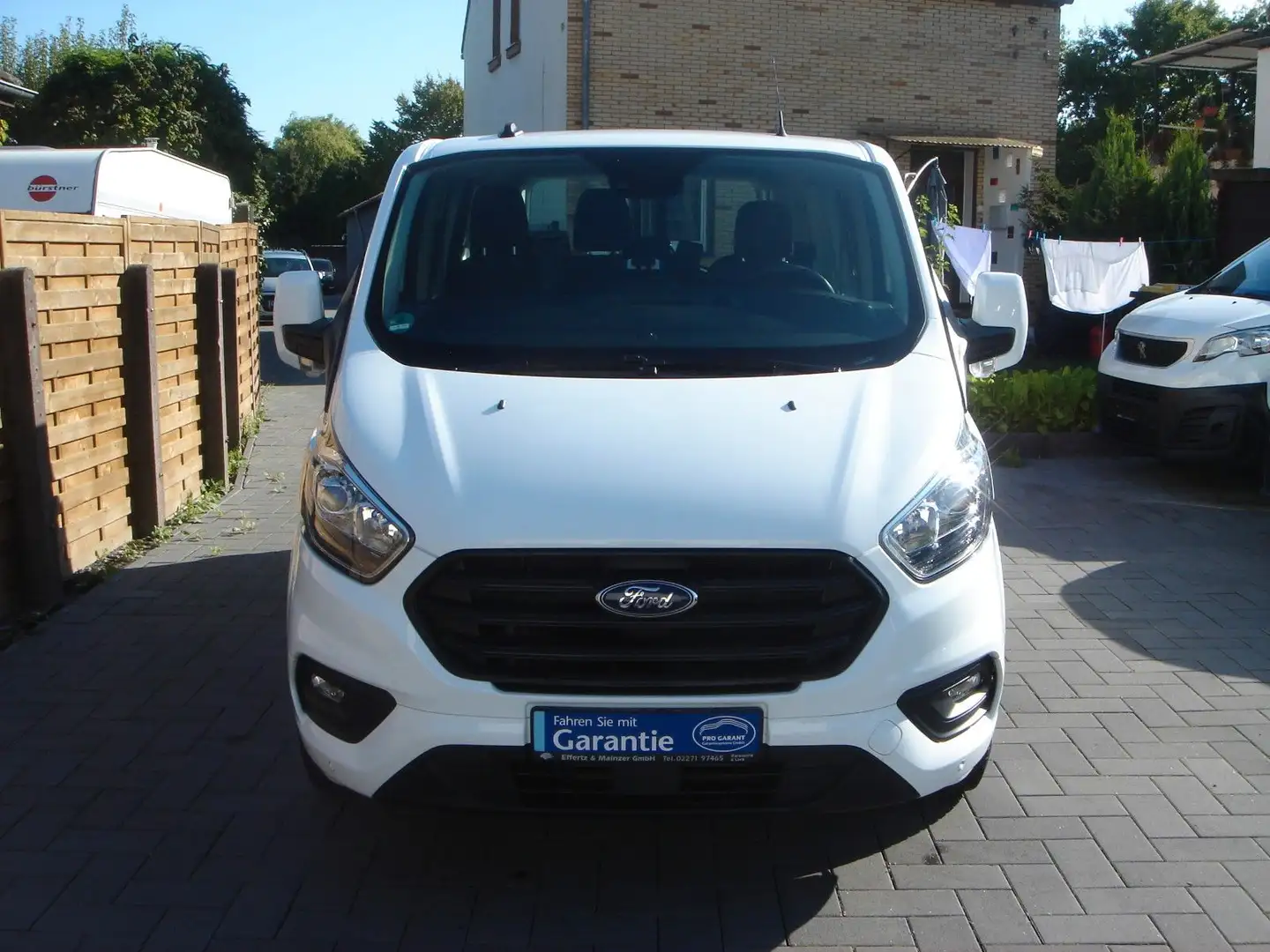 Ford Transit TRANSIT CUSTOM 320 L1 TREND+22TKM+1.HAND+6 SITZE Blanc - 2