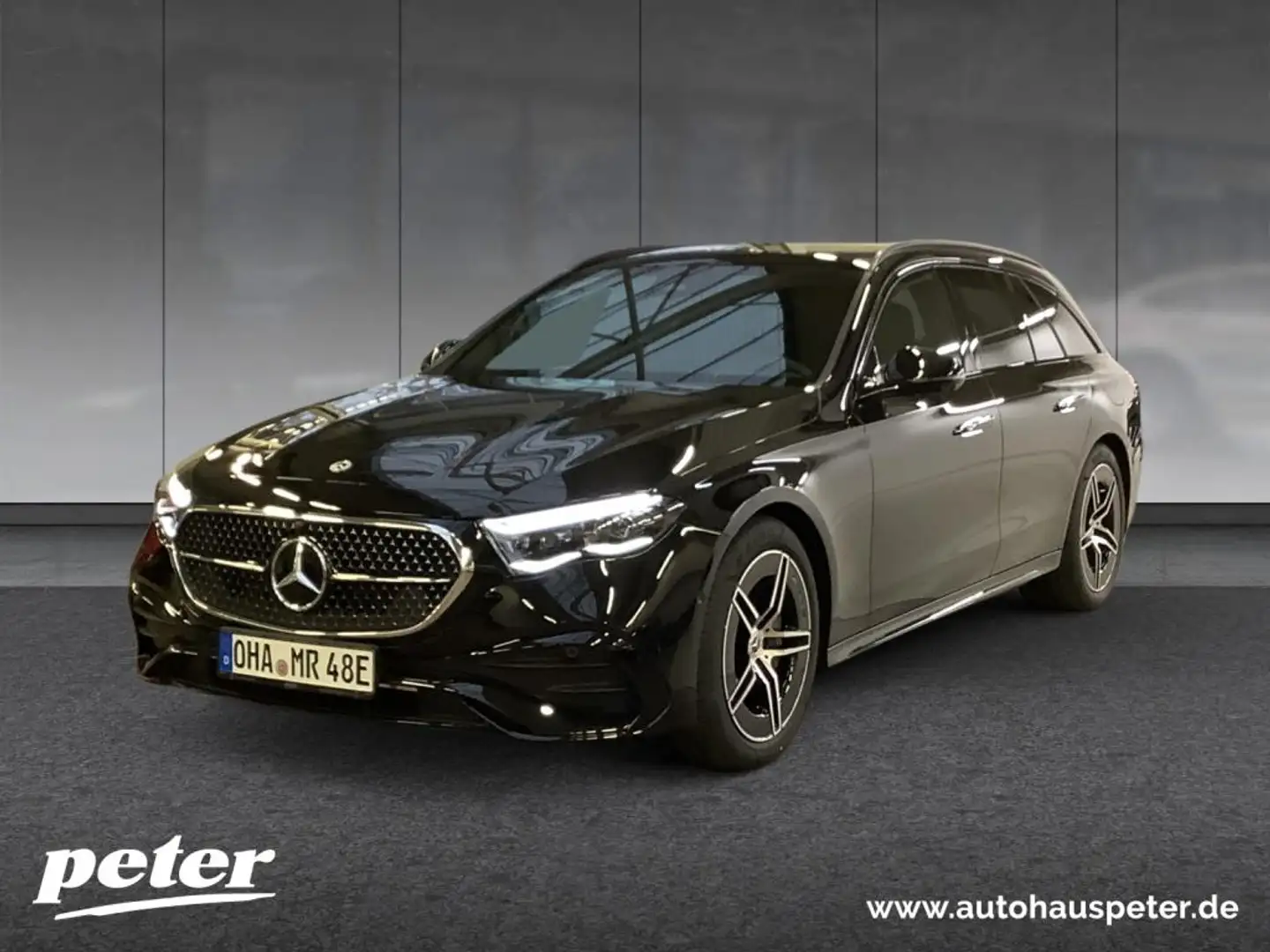 Mercedes-Benz E 300 de 4M T AMG/Night/Digital/Head-up/360°K7 Schwarz - 1