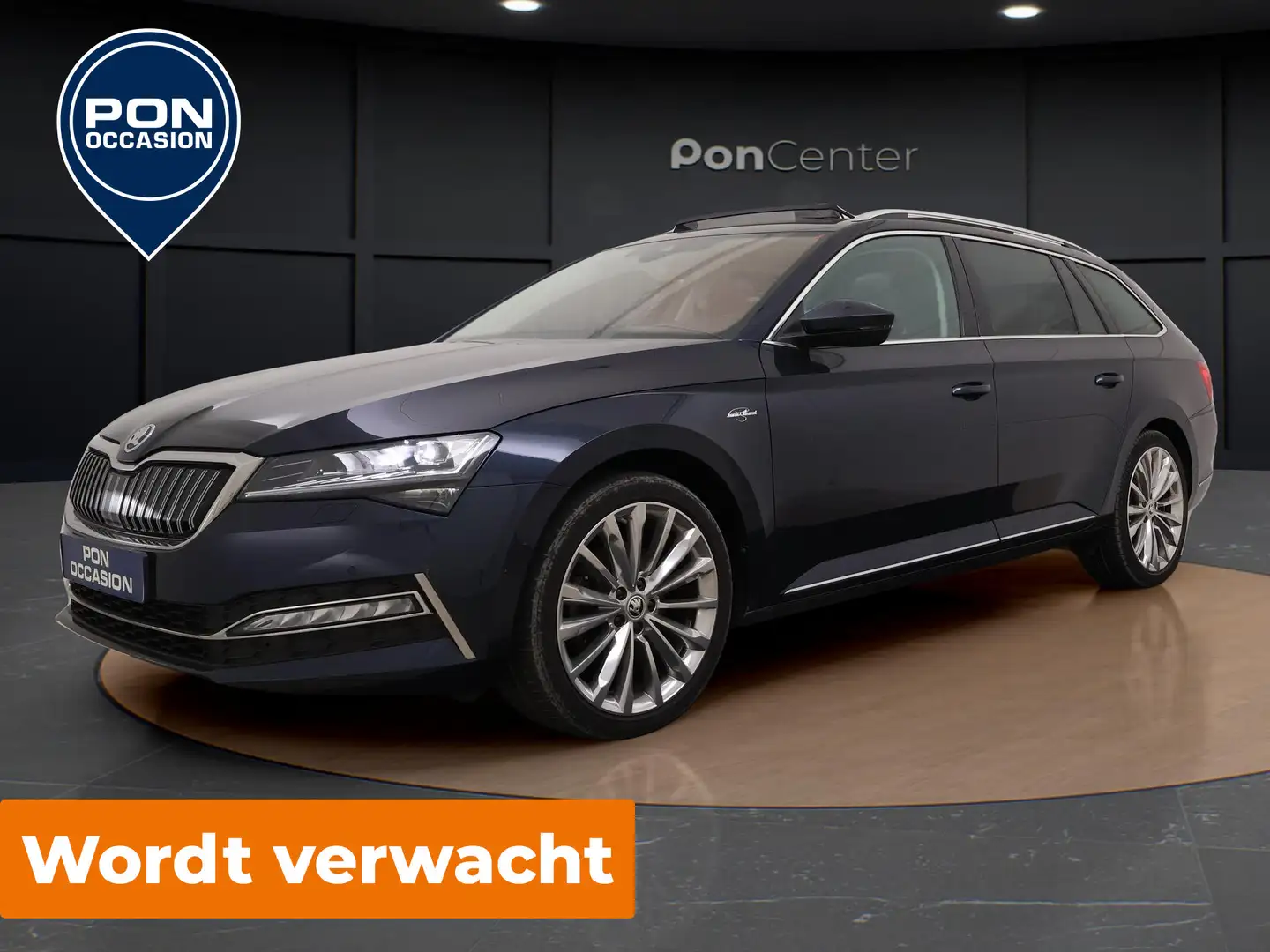 Skoda Superb Combi 1.4 TSI 218 PK iV Laurin & Klement | WORDT V Blauw - 1