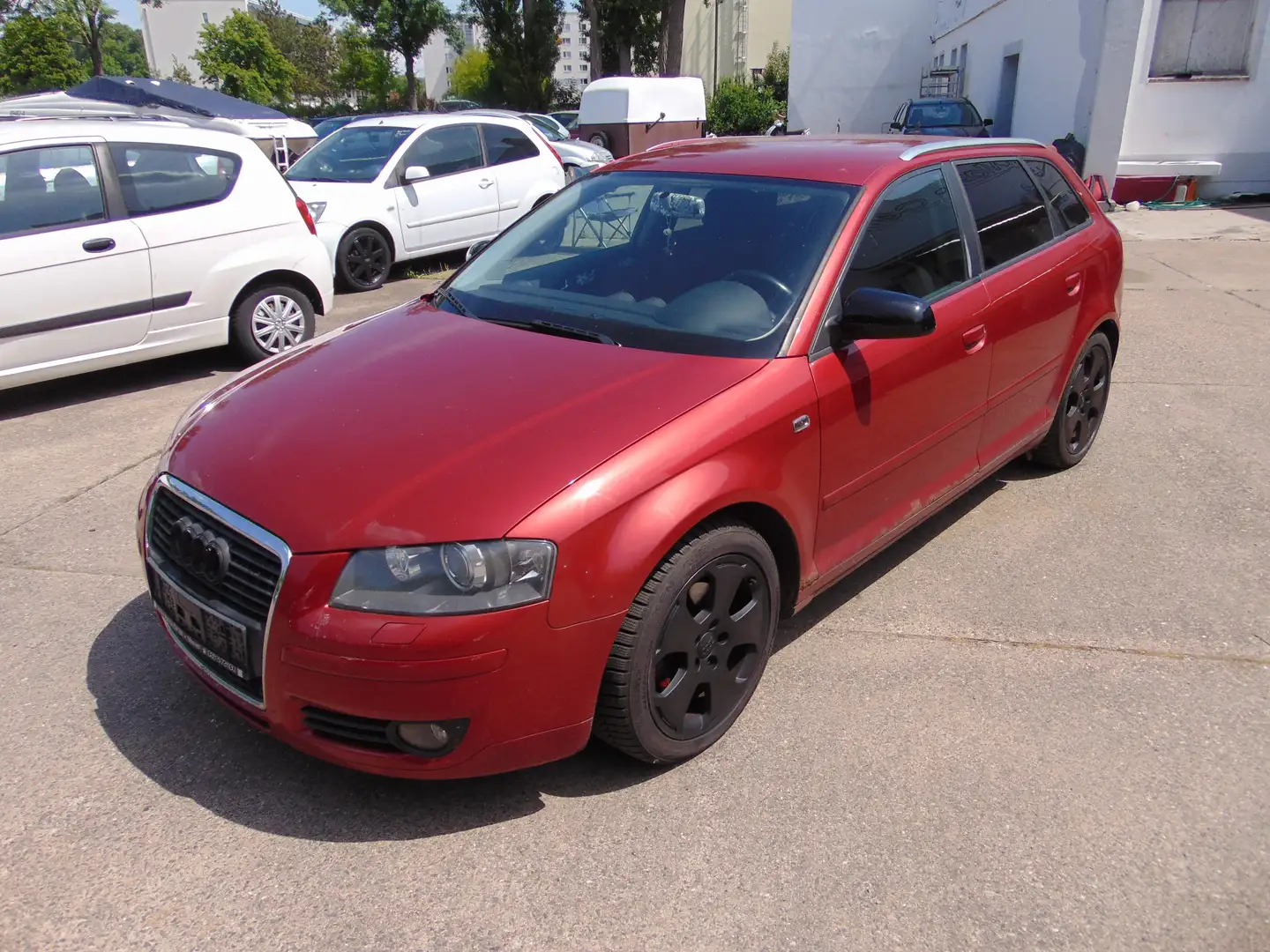 Audi A3 2.0 TDI Ambition/PDC/ SHZ/Klimaautomatik Rouge - 2