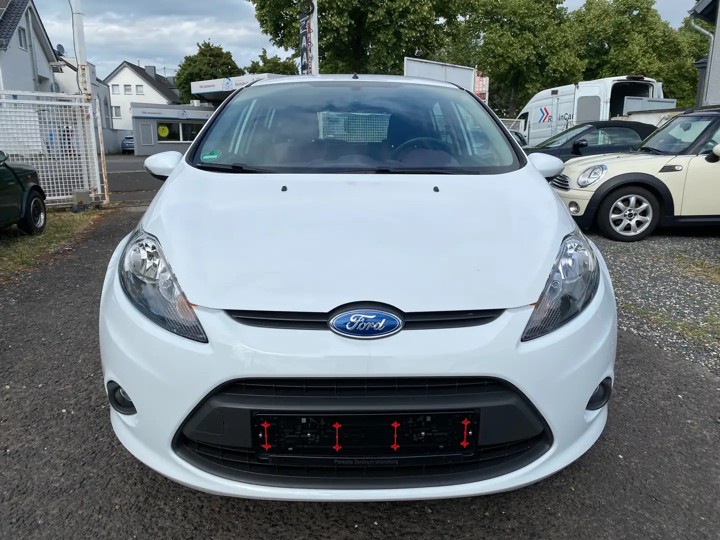 Ford Fiesta Trend NUR 69000KM Bianco - 2