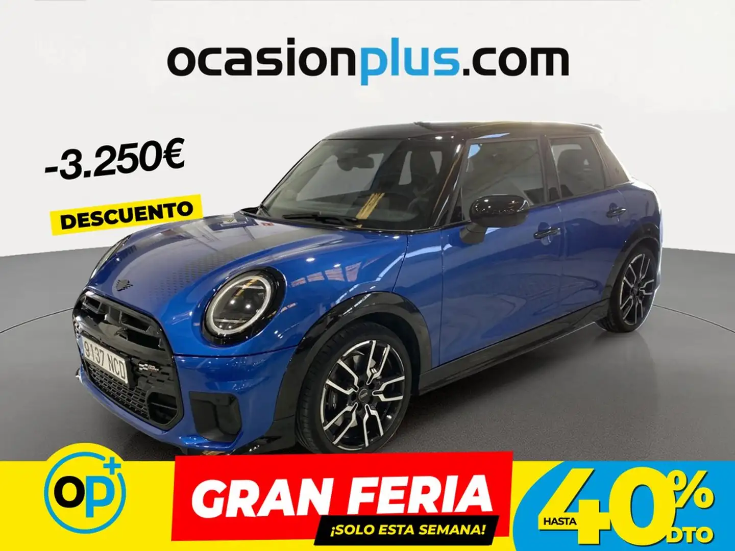 MINI Cooper S 5 puertas Favoured Aut. Azul - 1