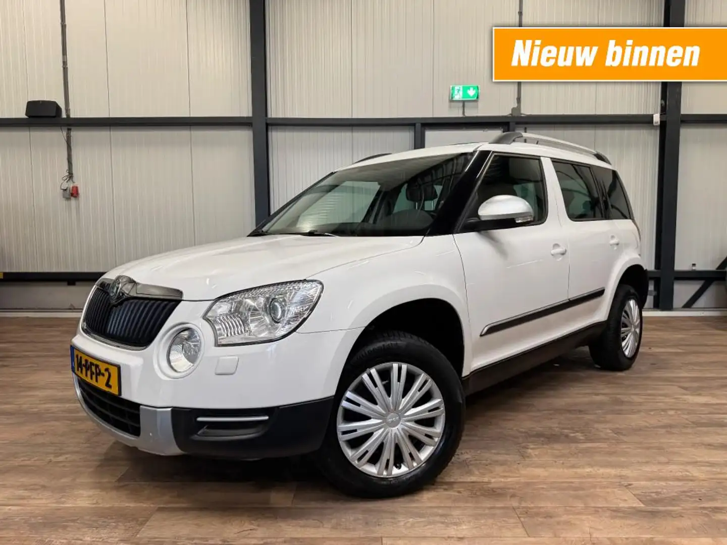 Skoda Yeti 1.8 TSI Elegance 4x4 / LEDER / PANORAMA / 1800kg t Blanco - 1