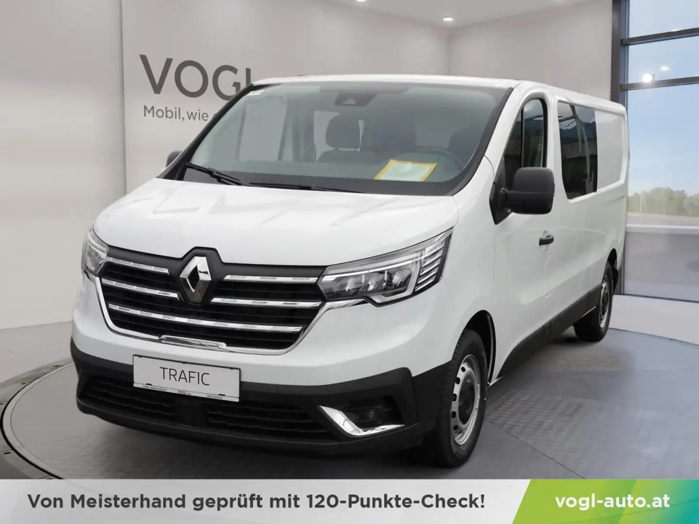 Renault Doppelkabine Kastenwagen L2H1 3,0t Blanc - 1