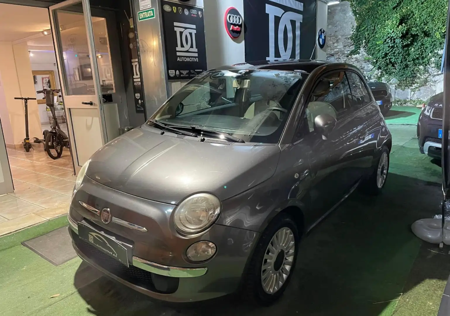 Fiat 500 1.2 Lounge 69cv Gris - 1