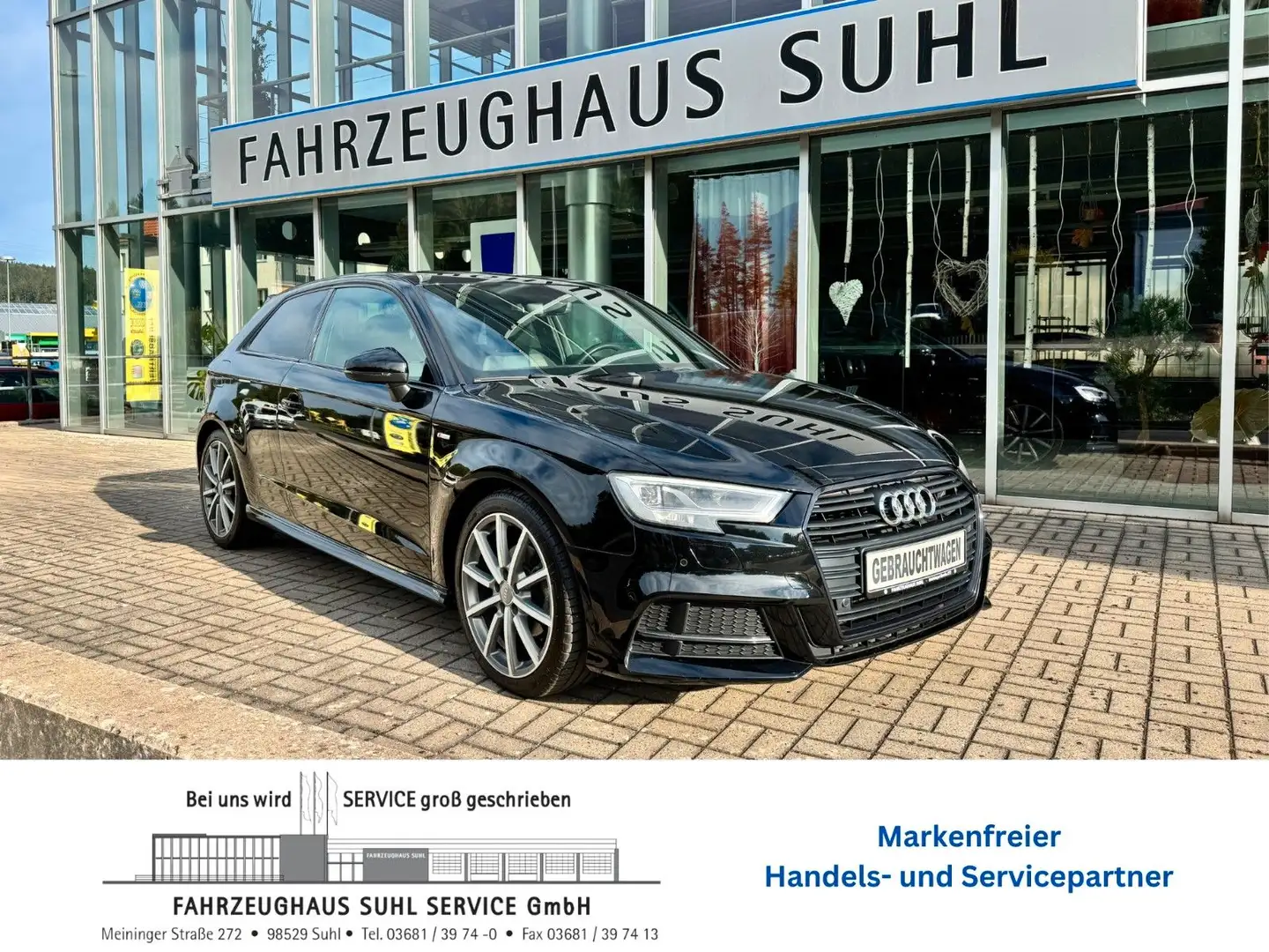 Audi A3 sport S-Line 1,5 TSI  DSG LED Schwarz - 1