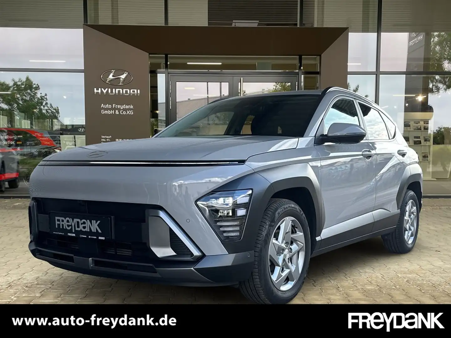 Hyundai KONA SX2 1.0 T-Gdi 120PS M/T 2WD TREND Assist-, Licht-P Grau - 1