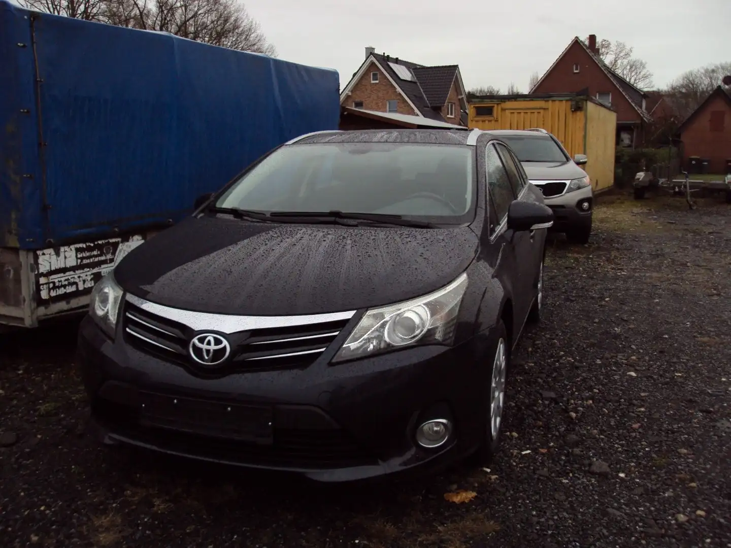 Toyota Avensis Kombi Life Kamera.Navi,AHK Blauw - 1