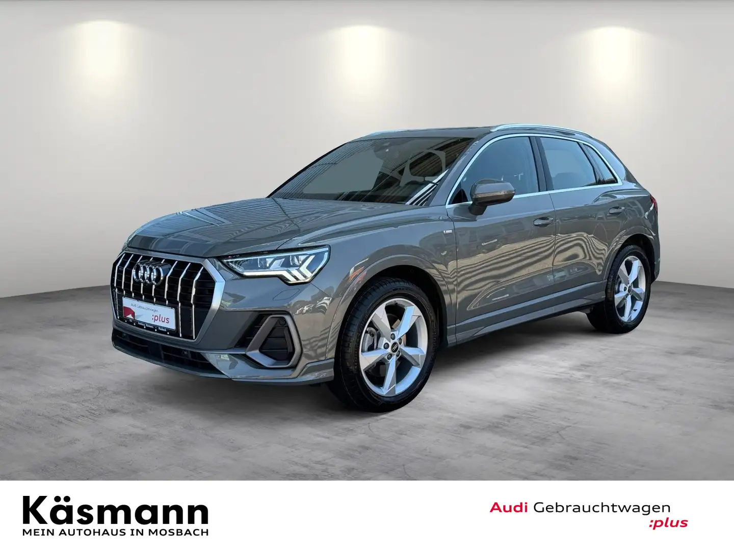 Audi Q3 S line 40TFSI qu MATRIX AHK PANO 360° SONOS Grau - 2
