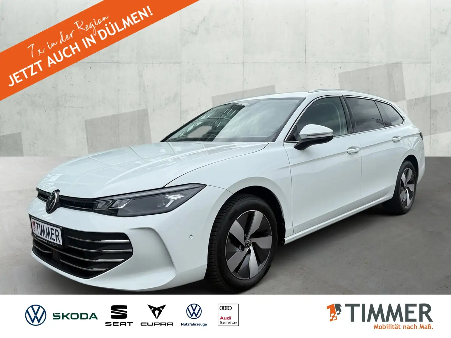 Volkswagen Passat Variant 1.5 eTSI DSG BUSINESS *360° *AHK *ACC *LED *APP * Weiß - 1