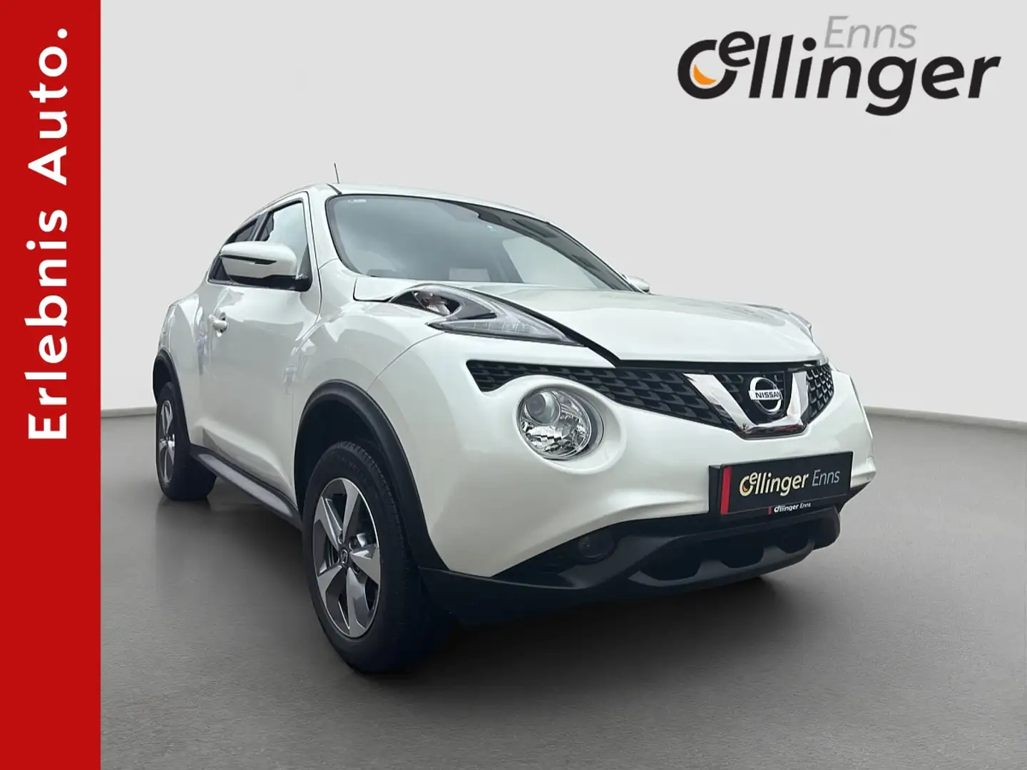 Nissan Juke 1,6 Acenta Aut. Weiß - 1