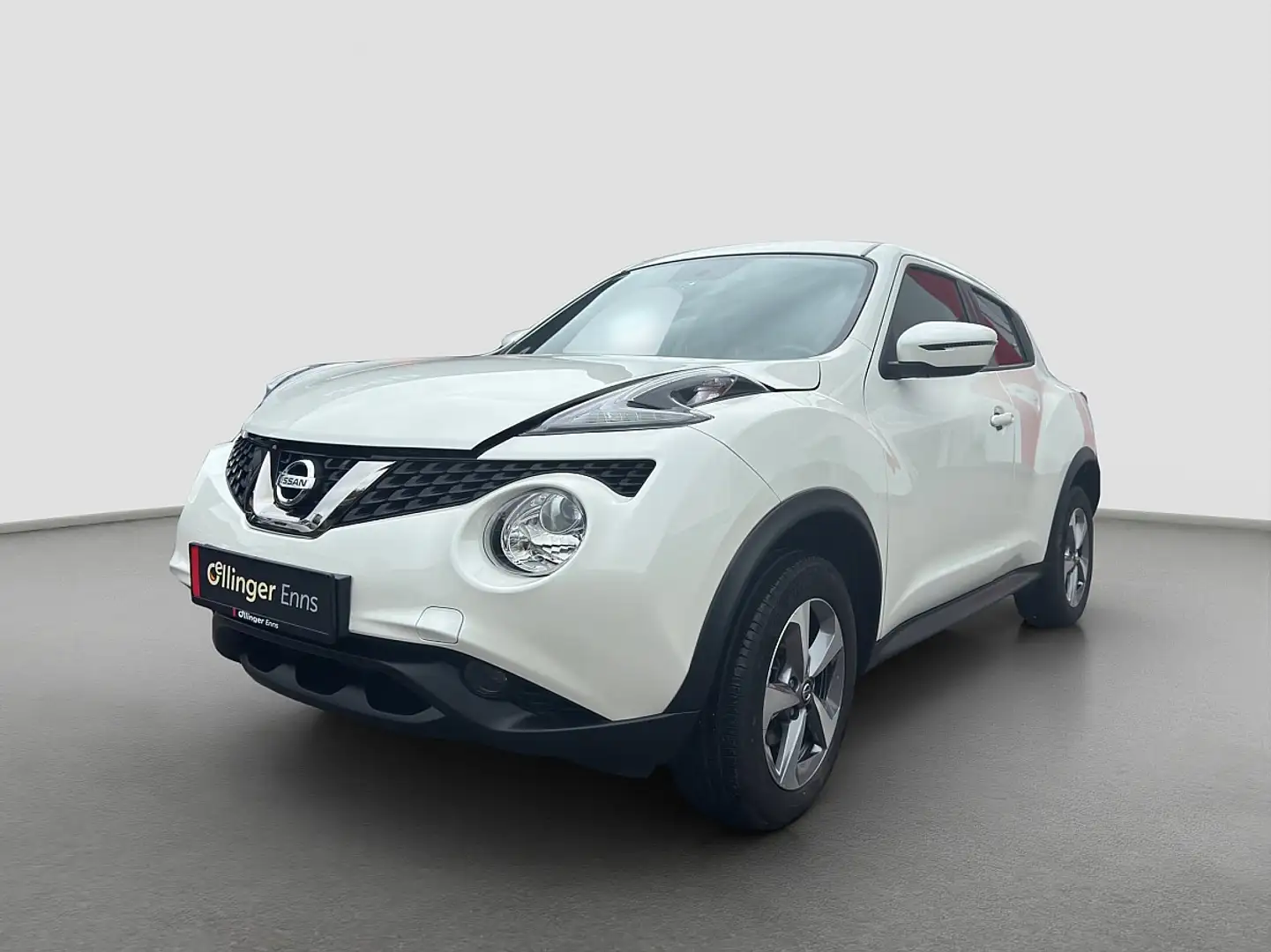 Nissan Juke 1,6 Acenta Aut. Weiß - 2