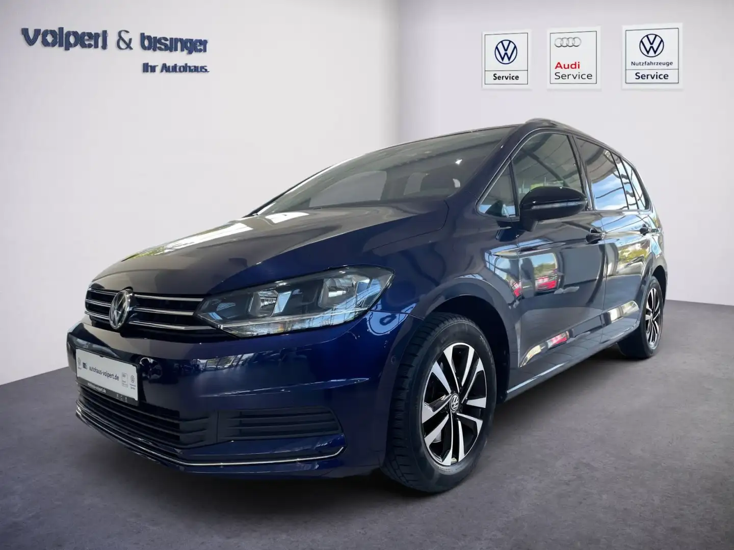 Volkswagen Touran IQ.DRIVE 1,5 l TSI DSG*7Sitze*Rückfahrkam Blu/Azzurro - 1