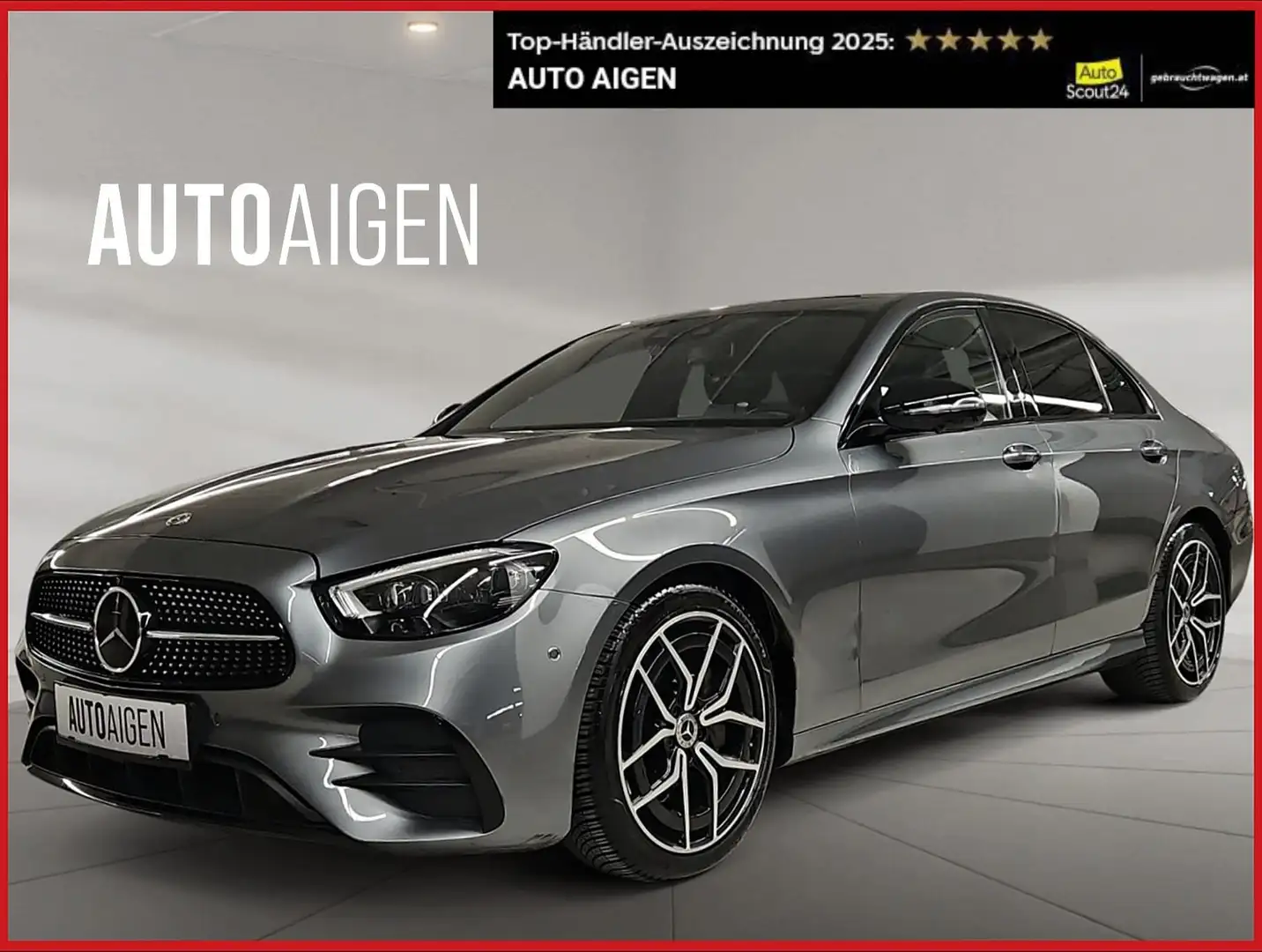 Mercedes-Benz E 220 d * AMG * NIGHT * BURMESTER * 360° KAMERA * LED Grau - 1