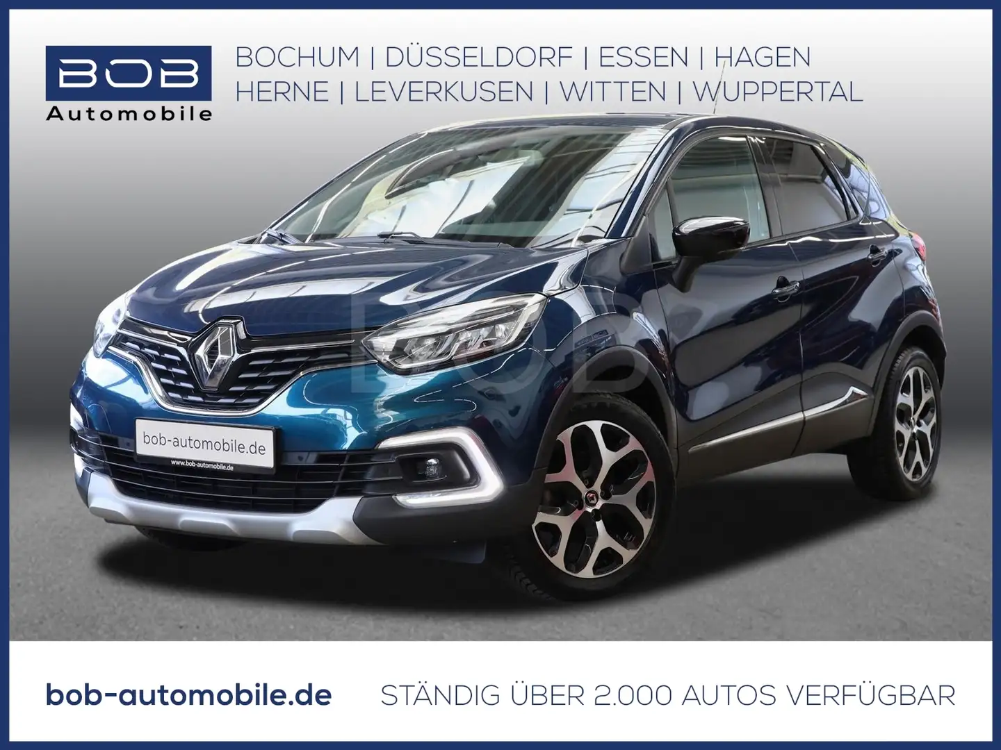 Renault Captur Collection TCe130 NAVI RFK PDC LED KLIMA Blue - 1