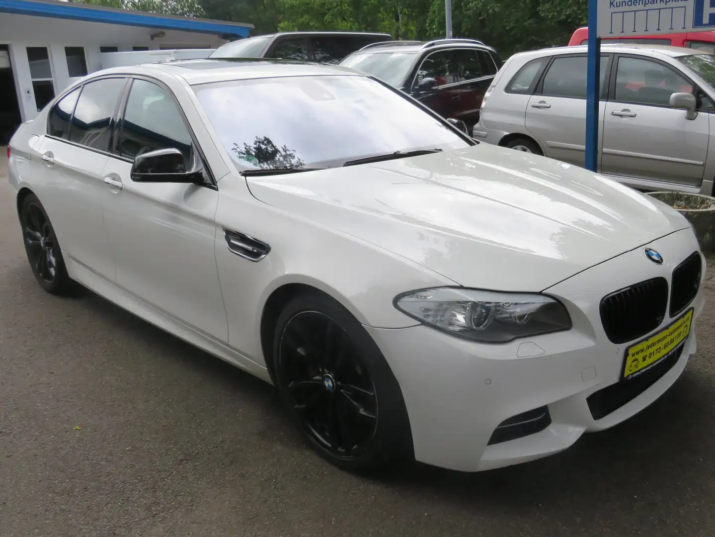 BMW M550 M550 d xDrive Blanc - 1