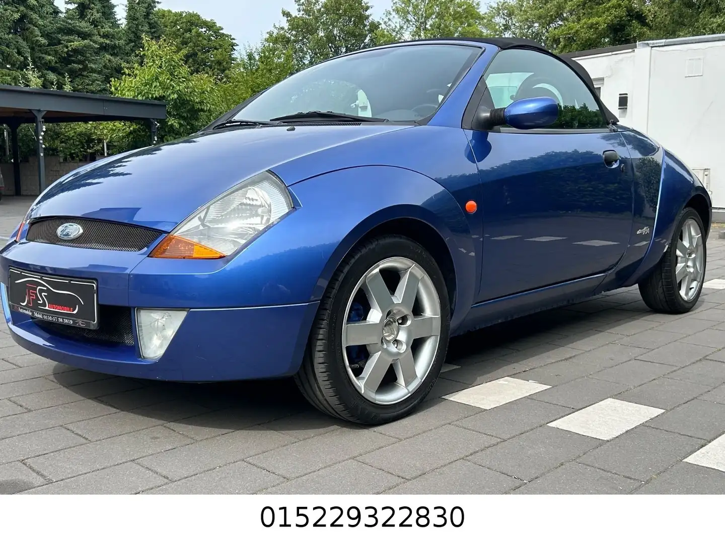 Ford Streetka 1.6 Elegance*KLIMA*TÜV 5-2027*ZENTRAL* Albastru - 1