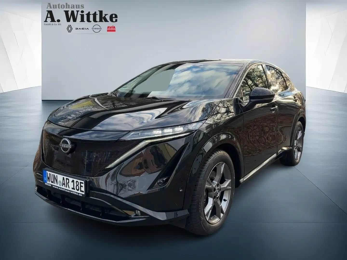 Nissan Ariya 87 kWh Evolve Pack 20 Schwarz - 1