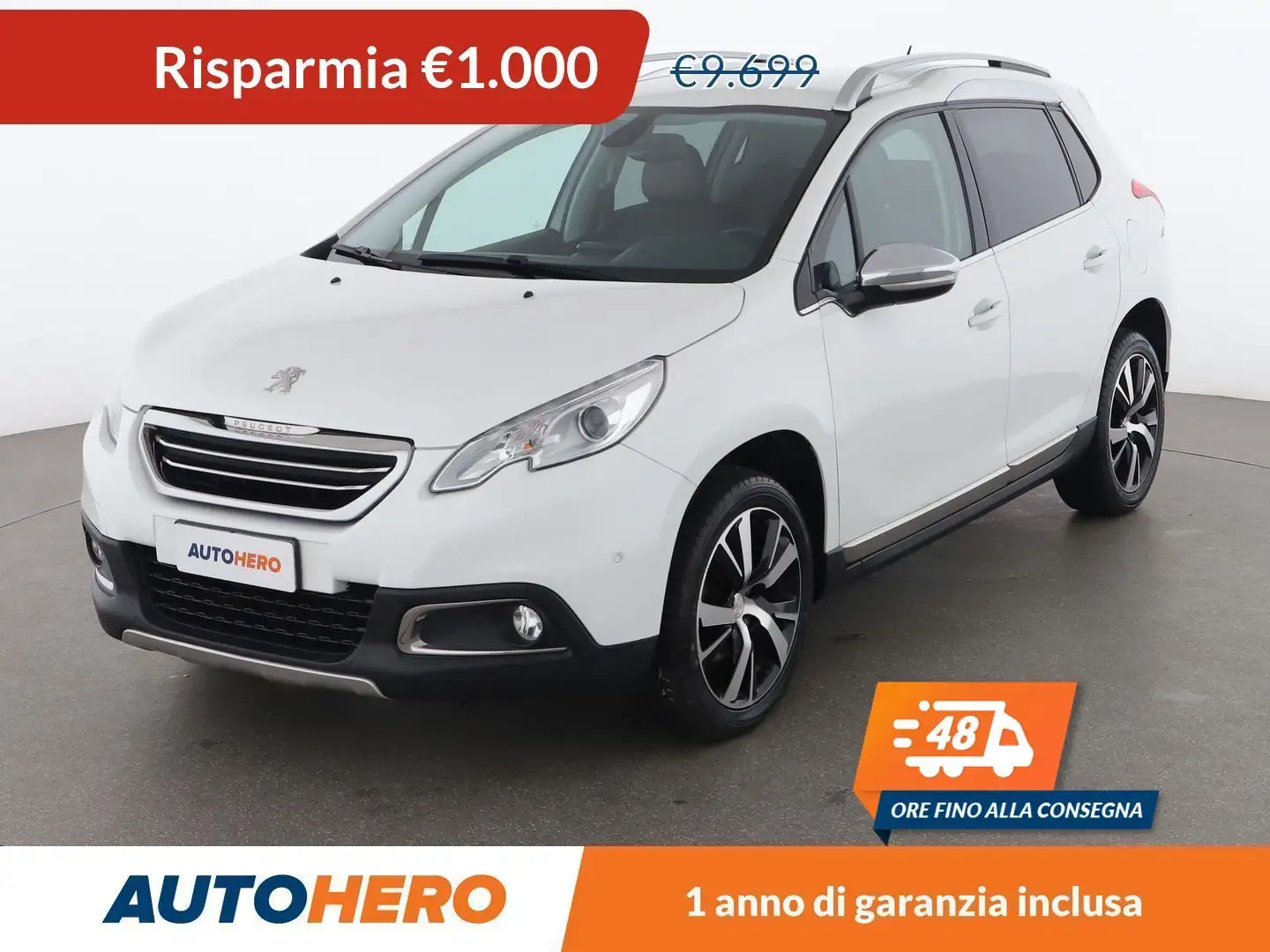 Peugeot 2008 1.6 e-HDi Allure 115 CV Білий - 1