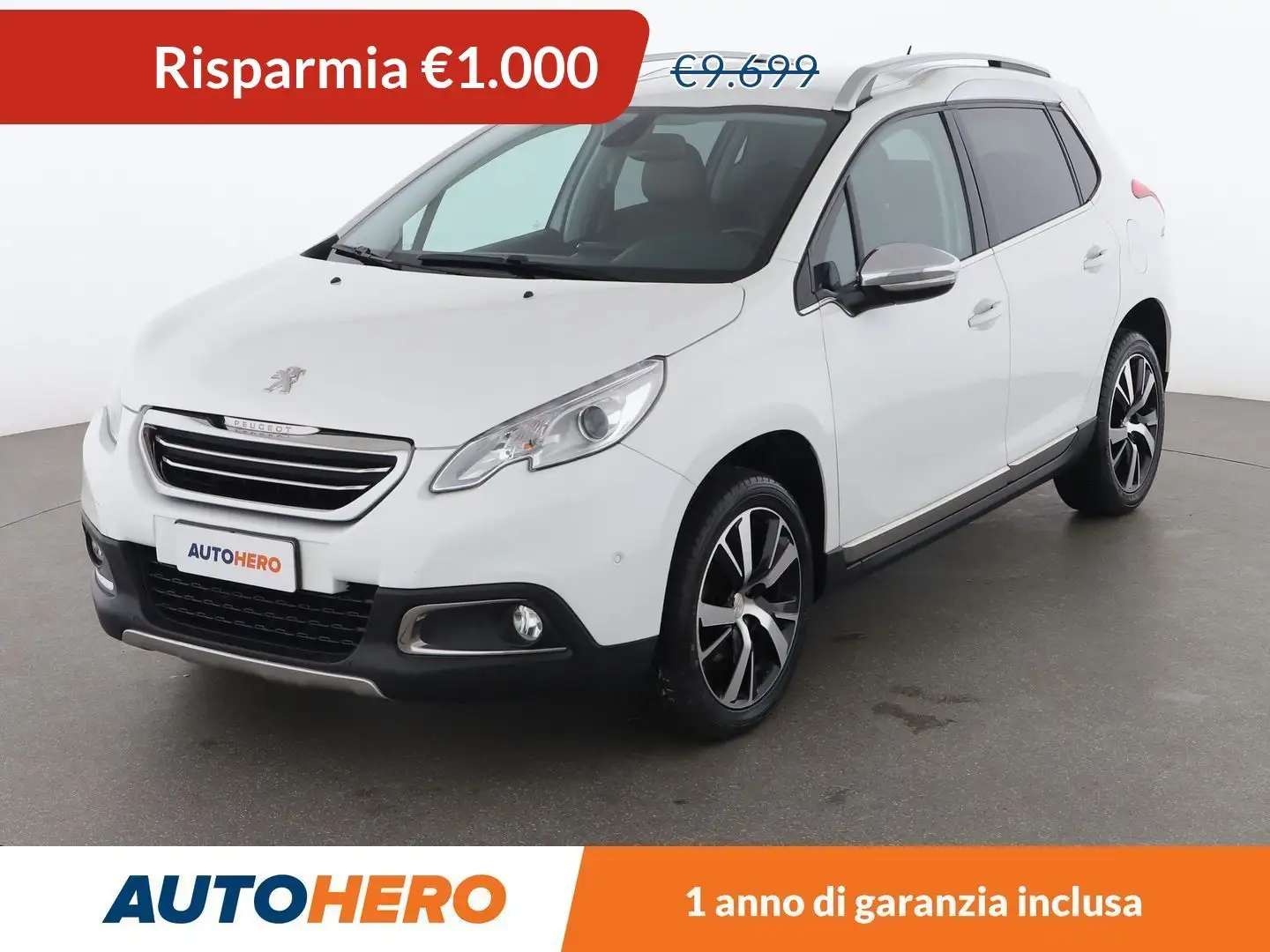 Peugeot 2008 1.6 e-HDi Allure 115 CV Bianco - 1