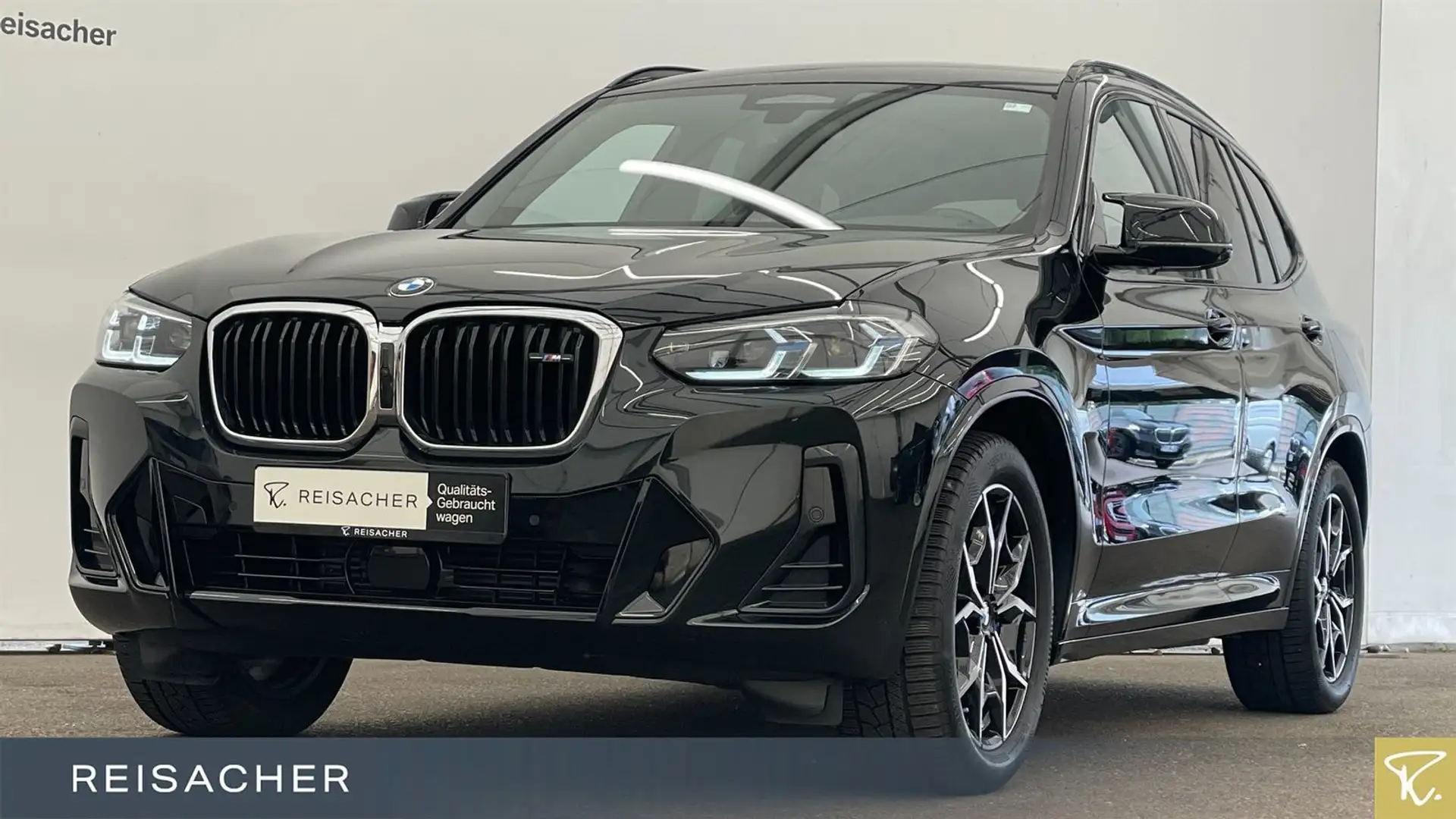 BMW X3 M d A AHK Pano Sthz. ACC 360 HuD H&K 360° Schwarz - 1