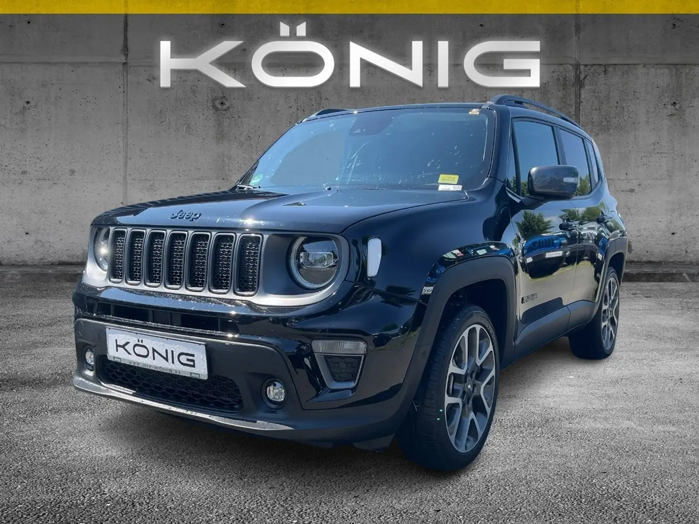 Jeep Renegade 1.3 PHEV S MY22 Automatik Klima Noir - 1