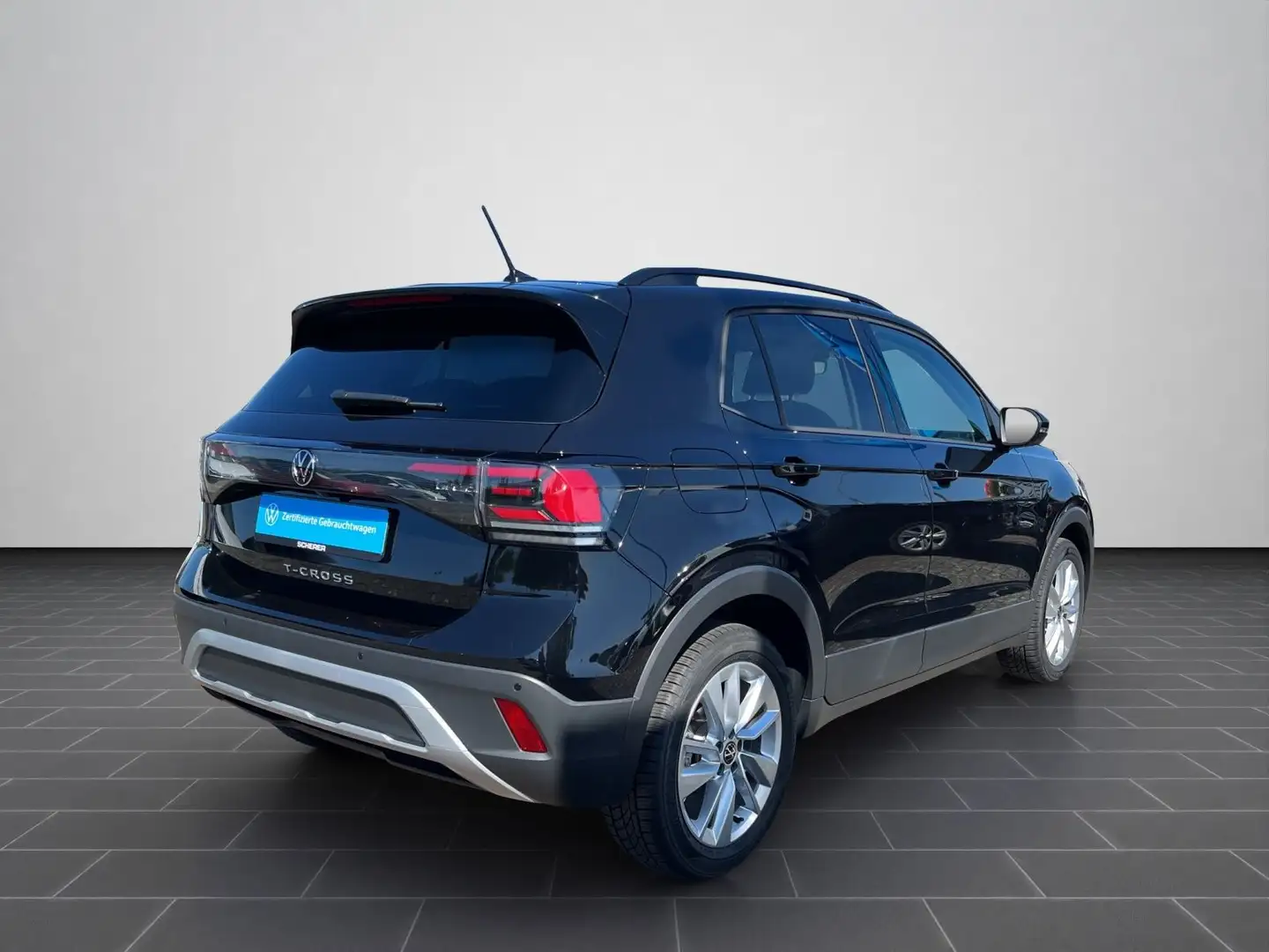 Volkswagen T-Cross 1.0 TSI *Life* DSG LED Navi SHZ Kamera V Schwarz - 2