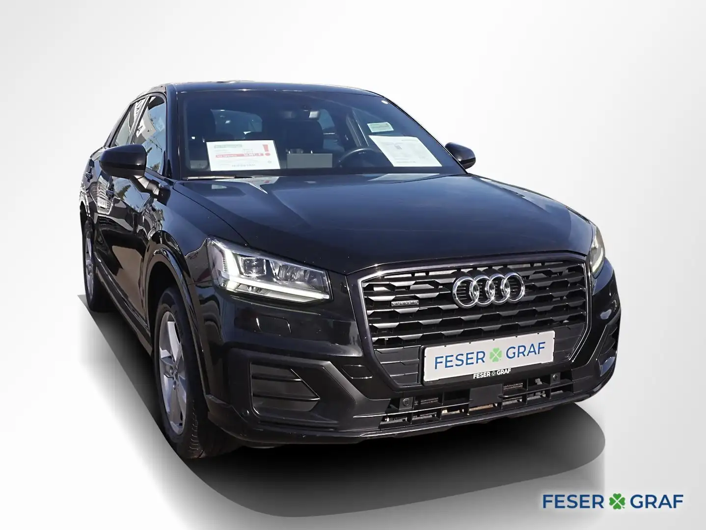 Audi Q2 40 TFSI qu. sport GRA LED Leder Navi Sitzh. Schwarz - 2