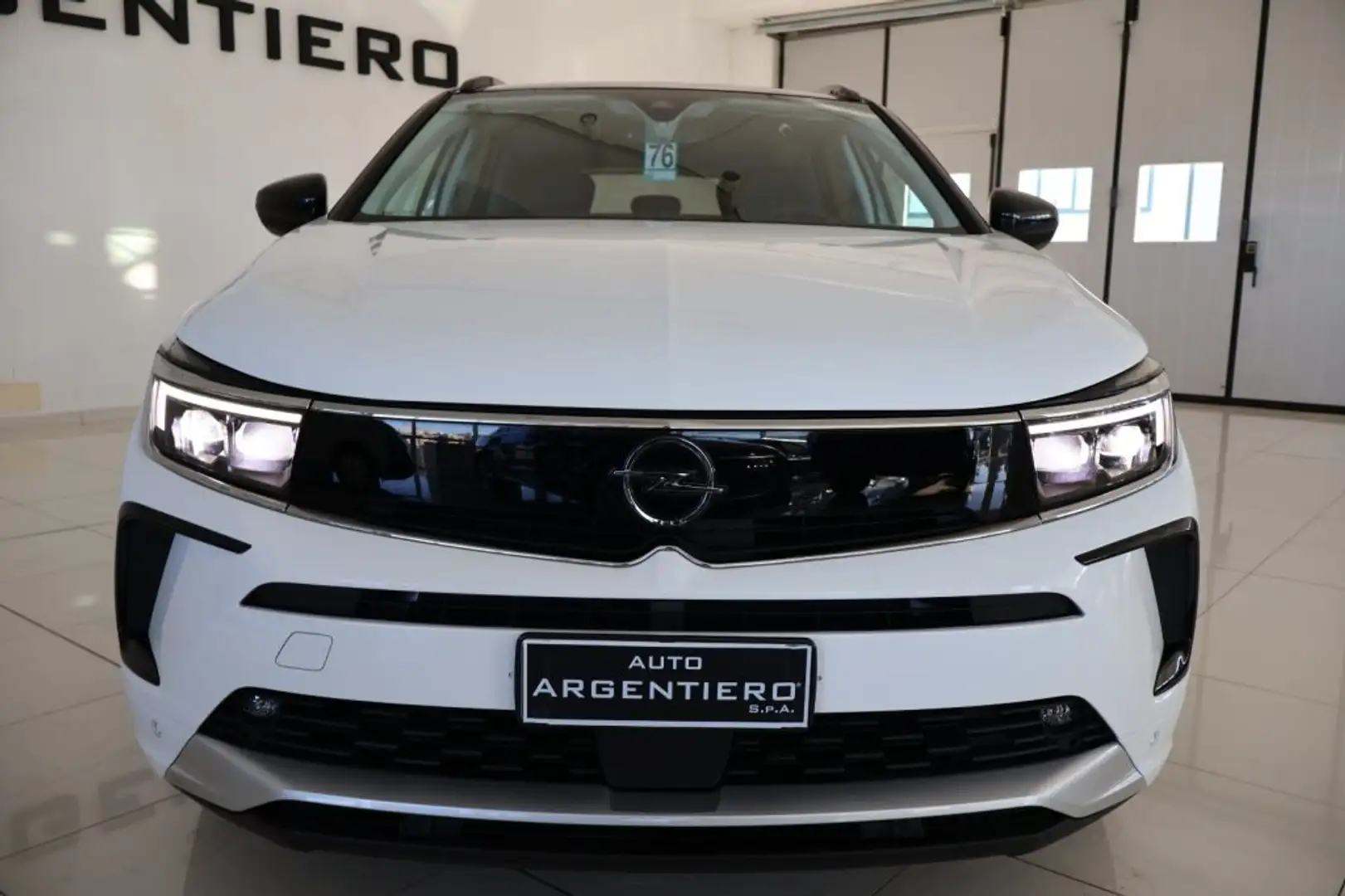 Opel Grandland 1.5 diesel Ecotec aut. Ultimate 130cv led navi Blanc - 2